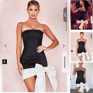 House of cb bow dress